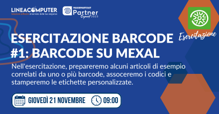 Webinar: Esercitazione sull'uso dei barcode #1